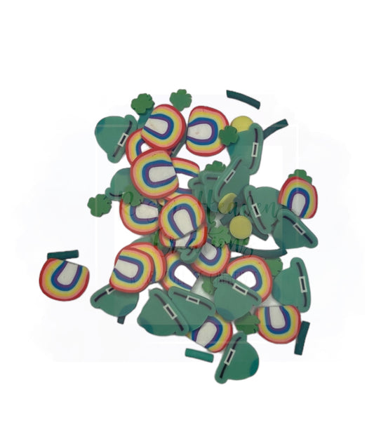 St. Patties Day Clay  Pieces