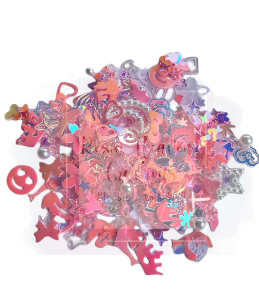 Light Pink Random Shaped Sequins