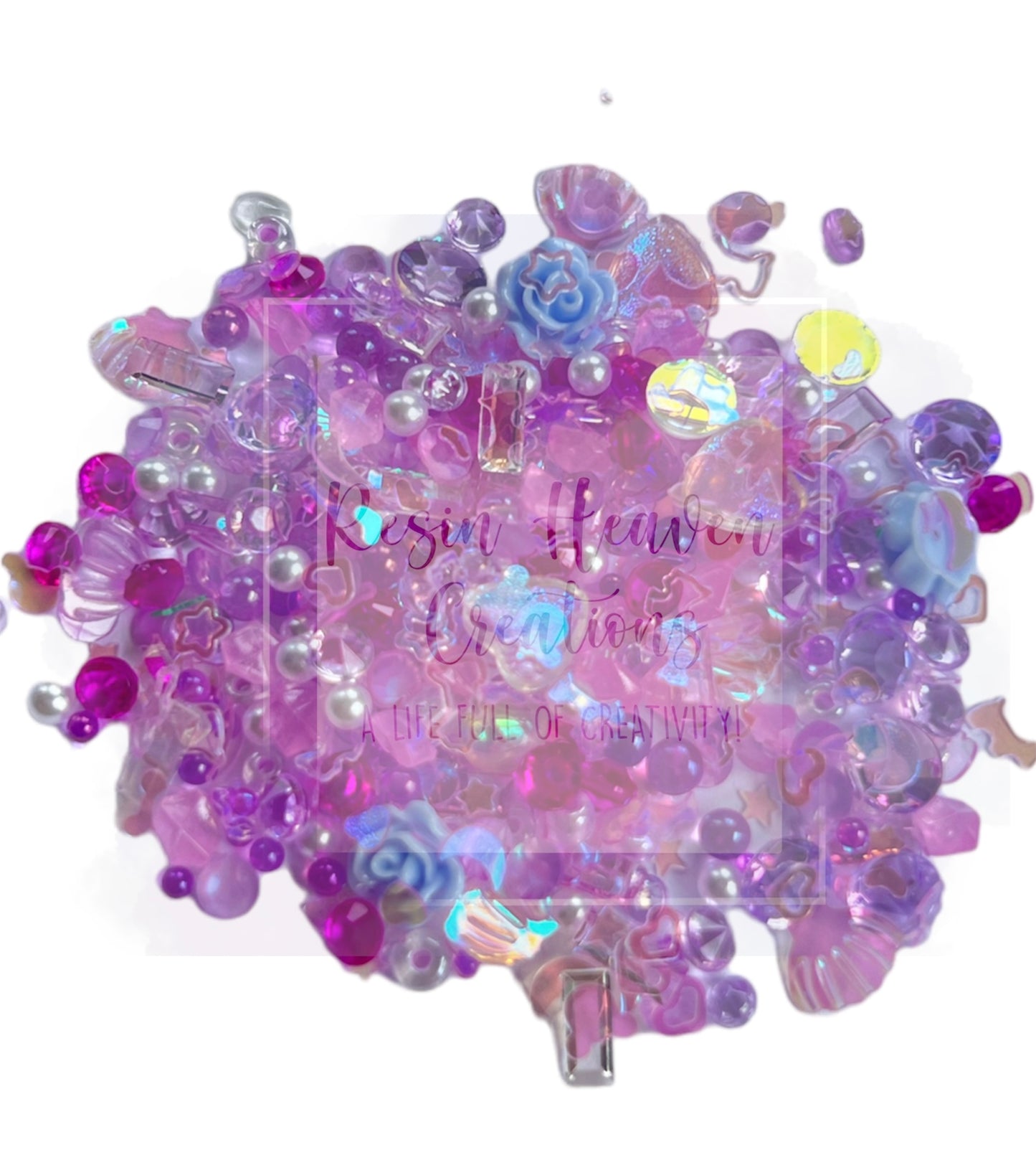 Purple Random Shaped Sequins