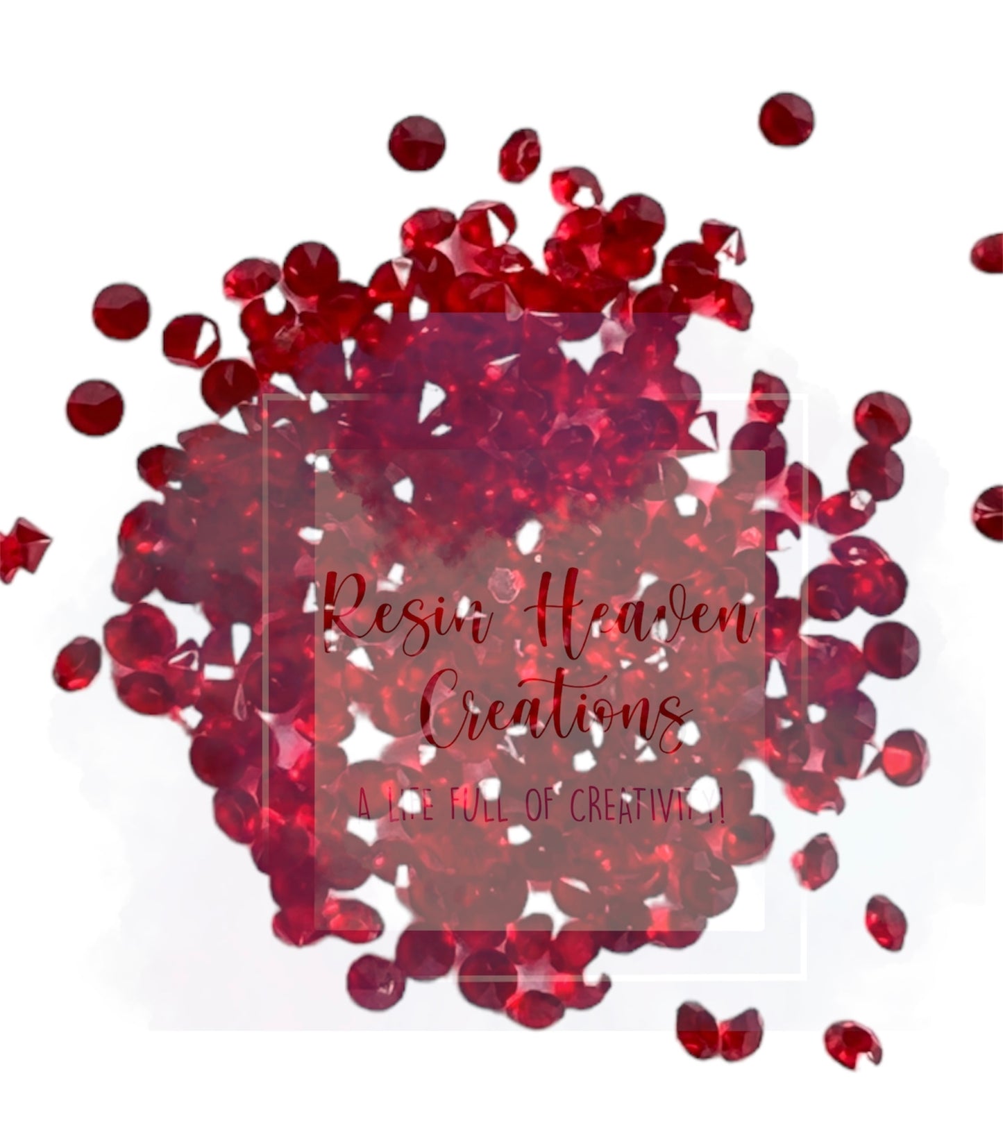 RED Rhinestones 4.5mm