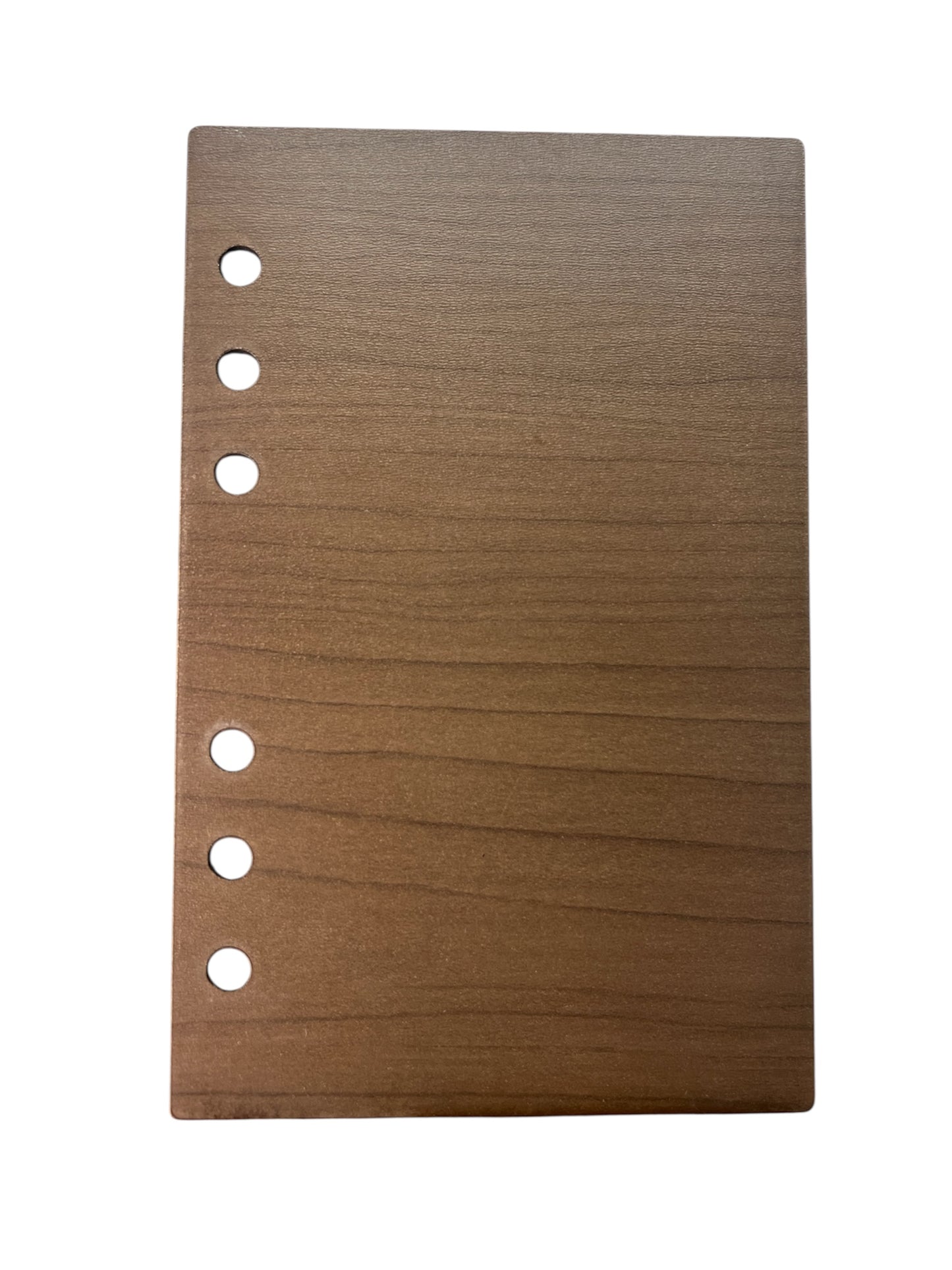 WOODEN (DARK WALNUT) Size A6 Journal Acrylic Blank SET