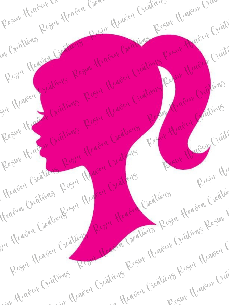 Barbie Head Shaker (KEYCHAIN OR BADGE)