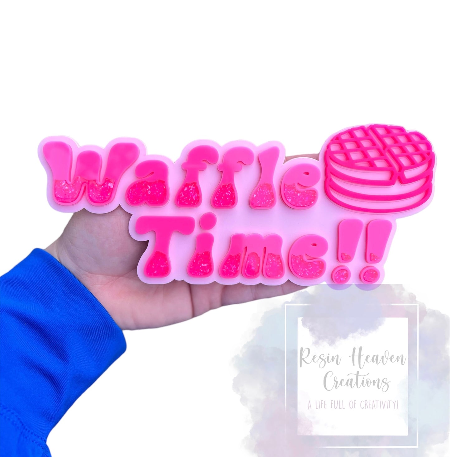 Waffle Time Acrylic Sign