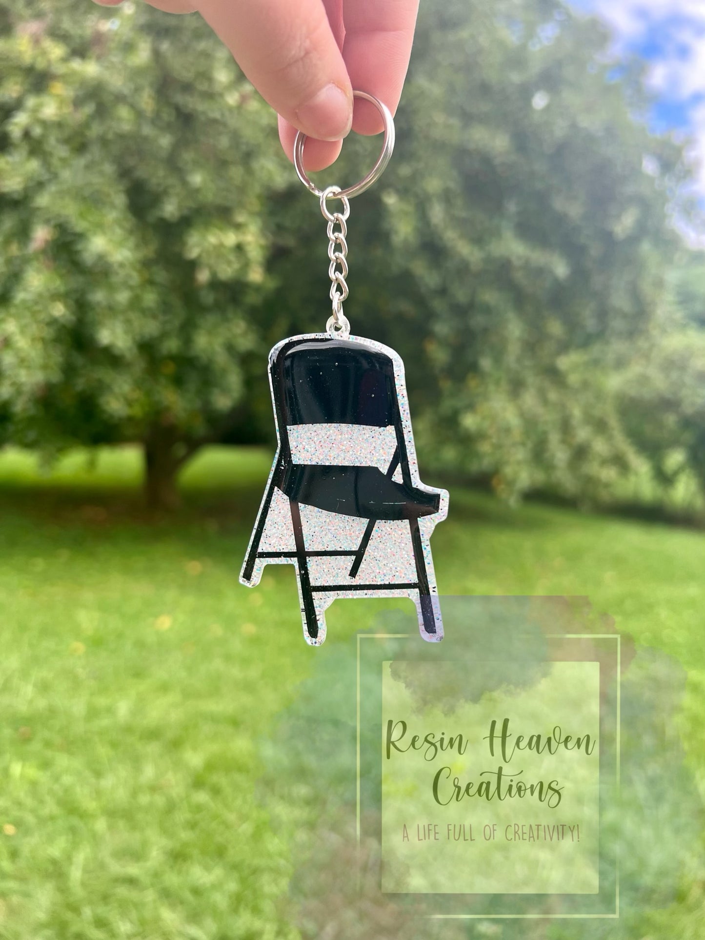 Chair acrylic blank (keychain or badge)