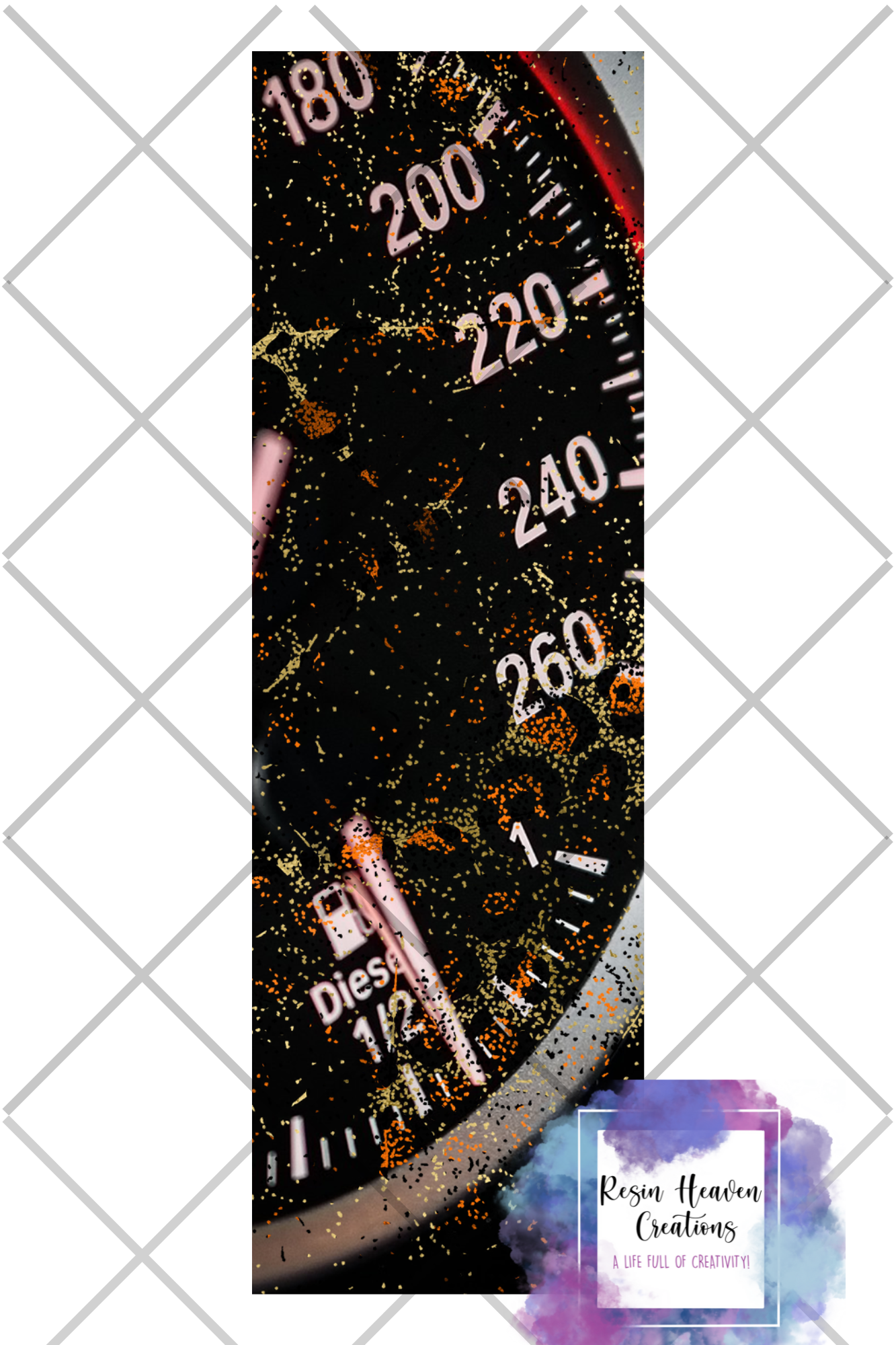 Printed waterslide 0180