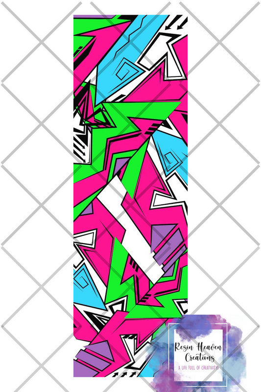 Printed waterslide 0195