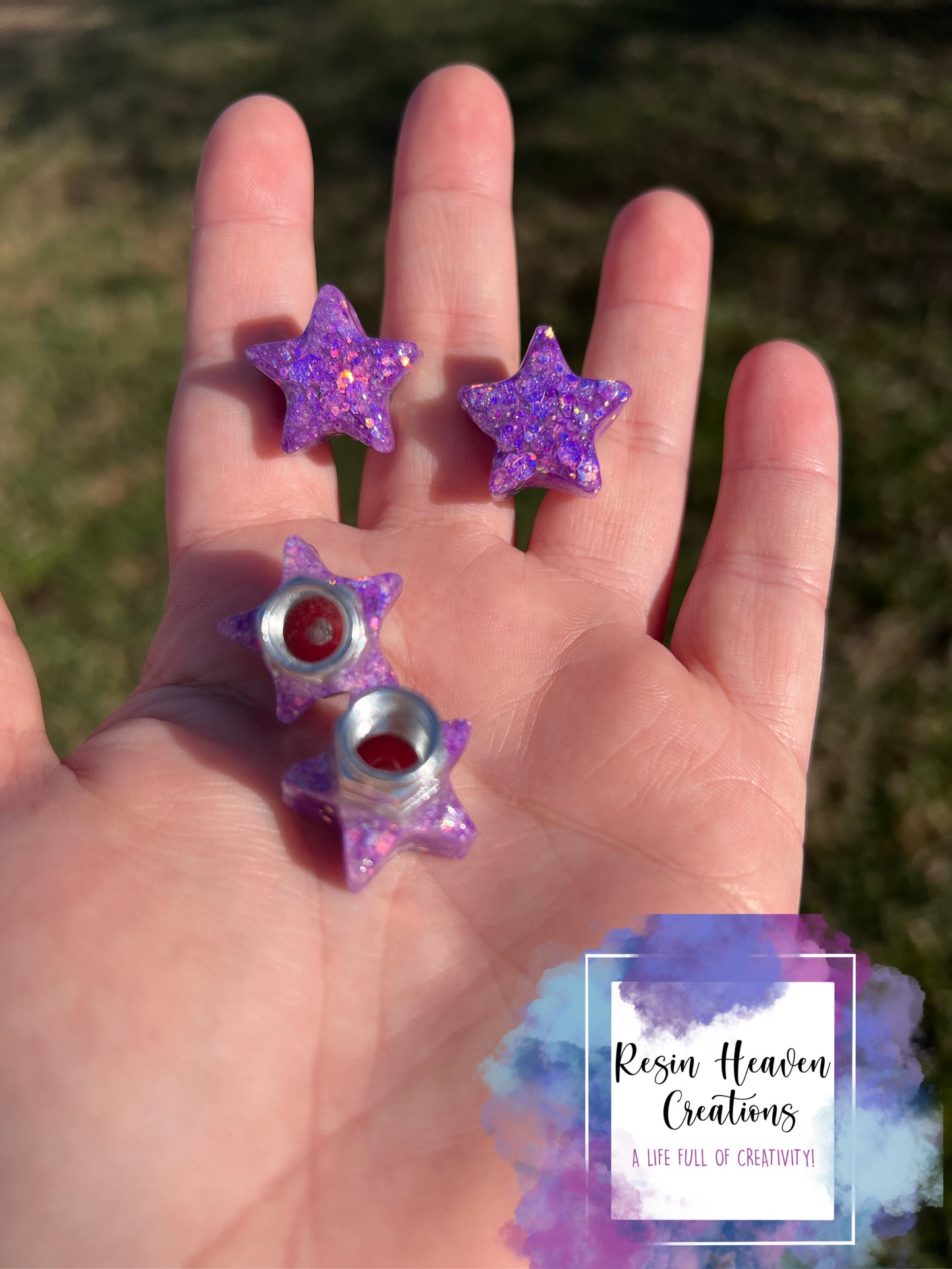 Star Shaped Valve Caps