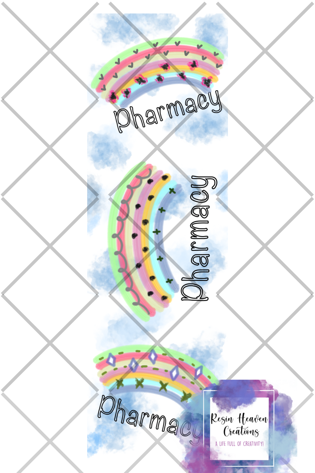 Printed waterslide 0161