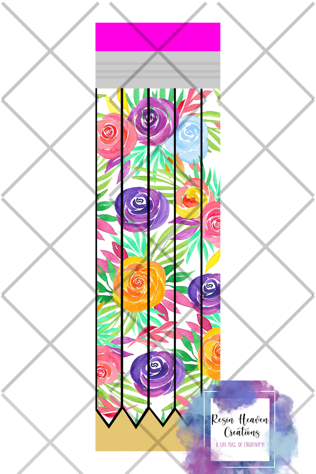 Printed waterslide 0164