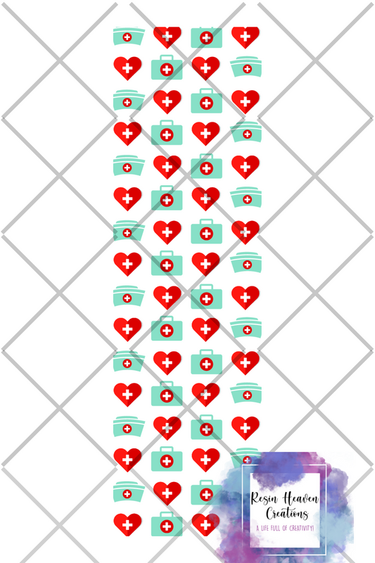 Printed waterslide 0167