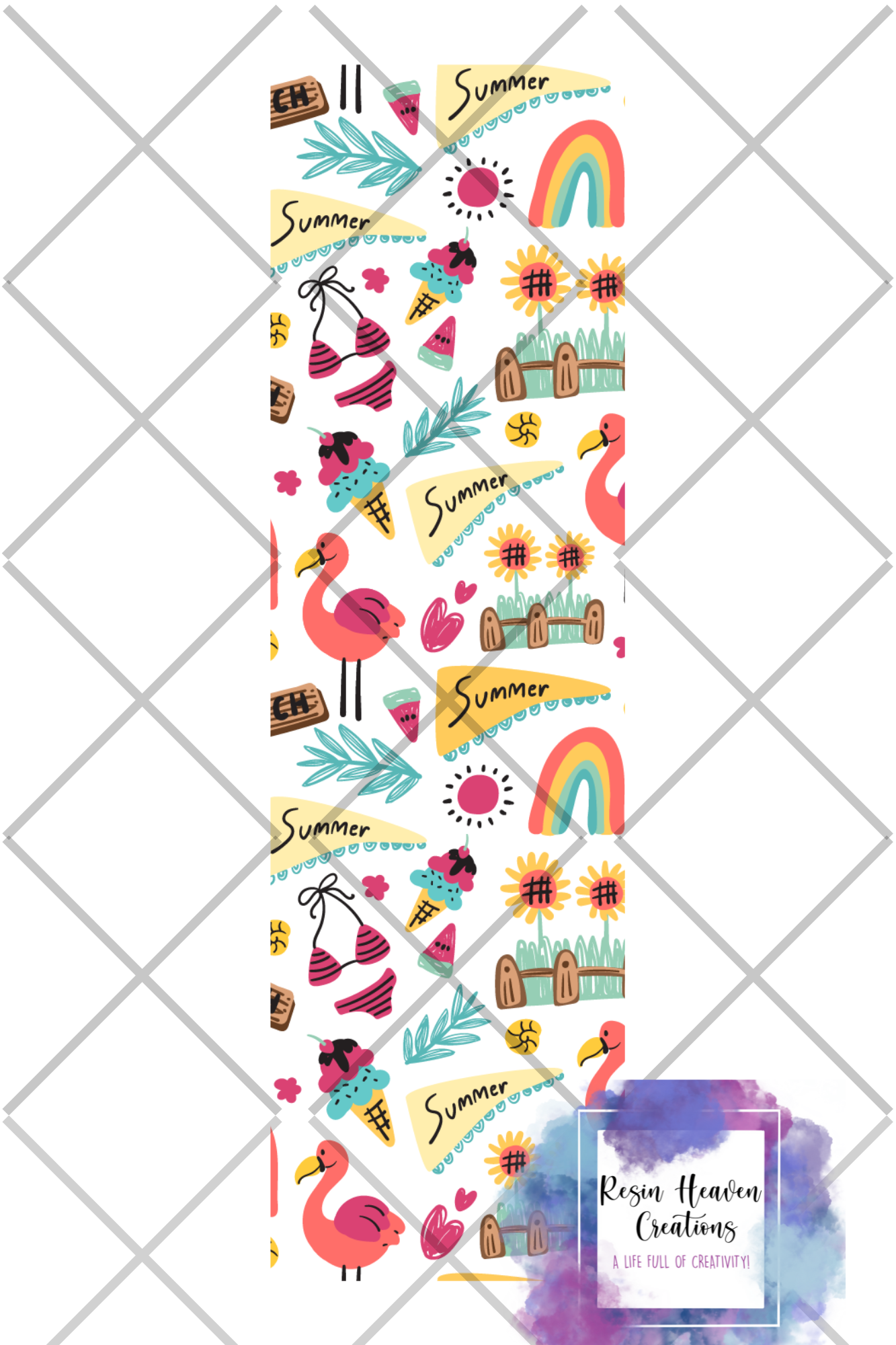 Printed waterslide 0169