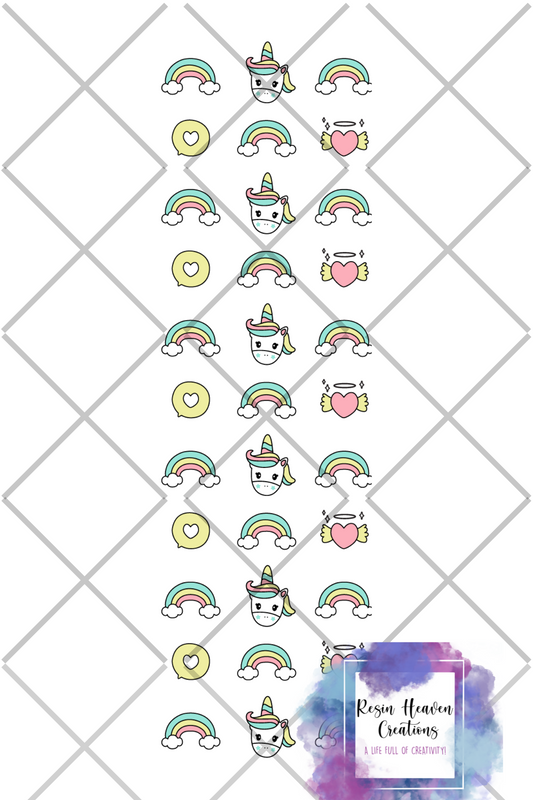 Printed waterslide 0170