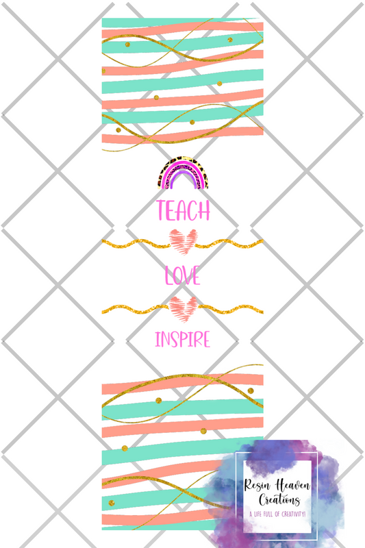 Printed waterslide 0178