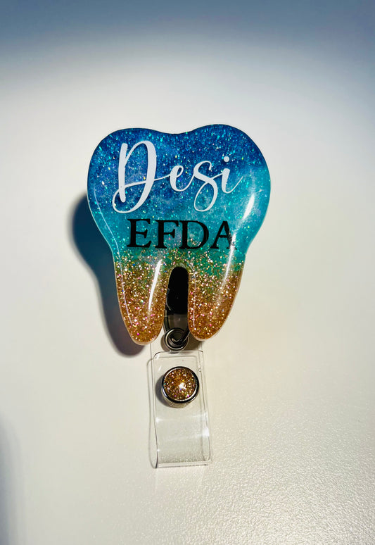 Beachy Vibes Badge Reel