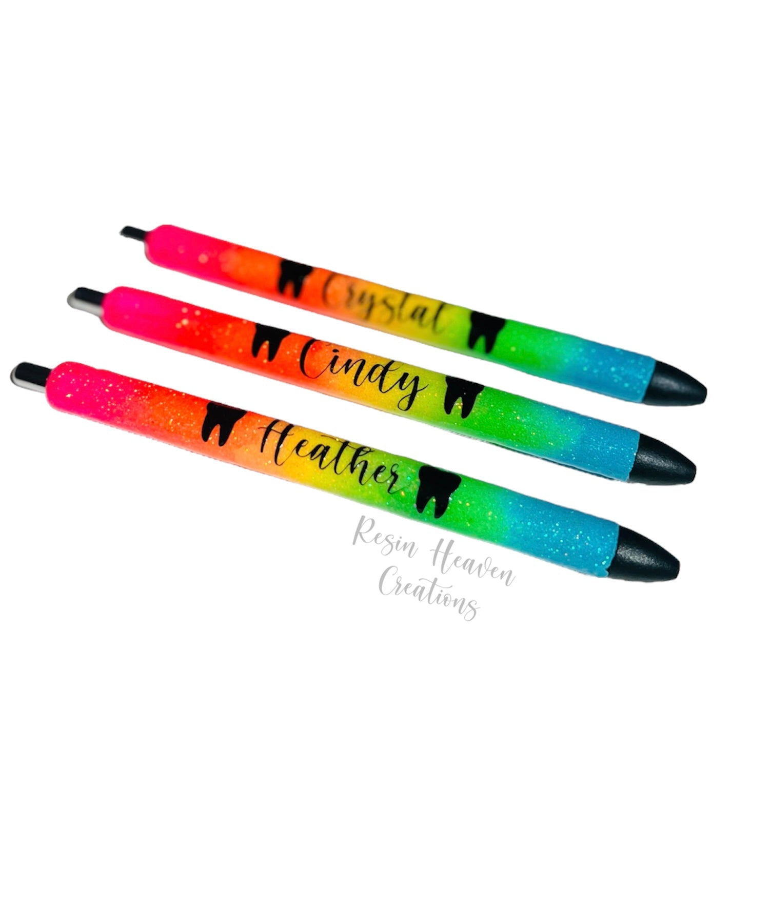 RAINBOW PEN glitter pen – Resin Heaven Creations