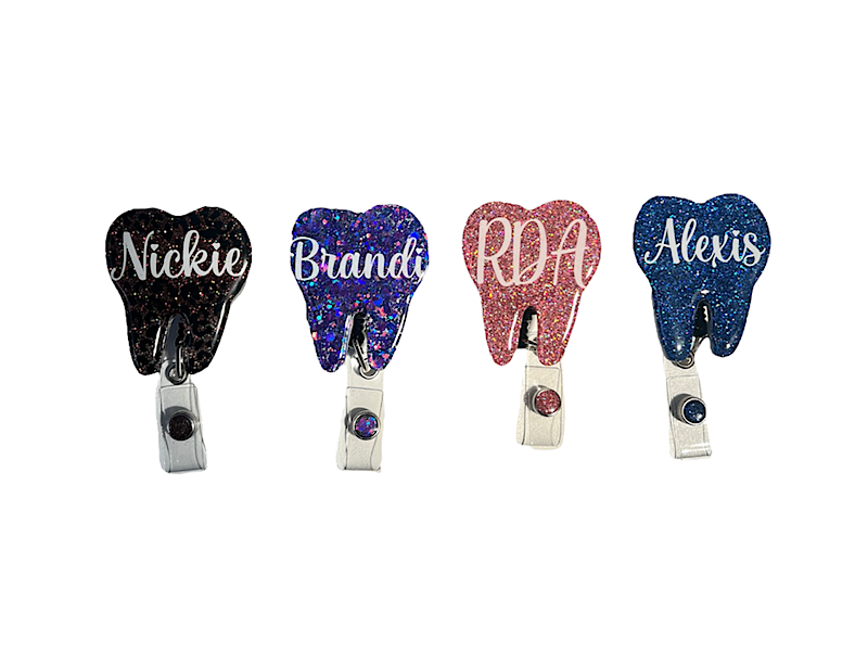 Dental Tooth Badge Reel