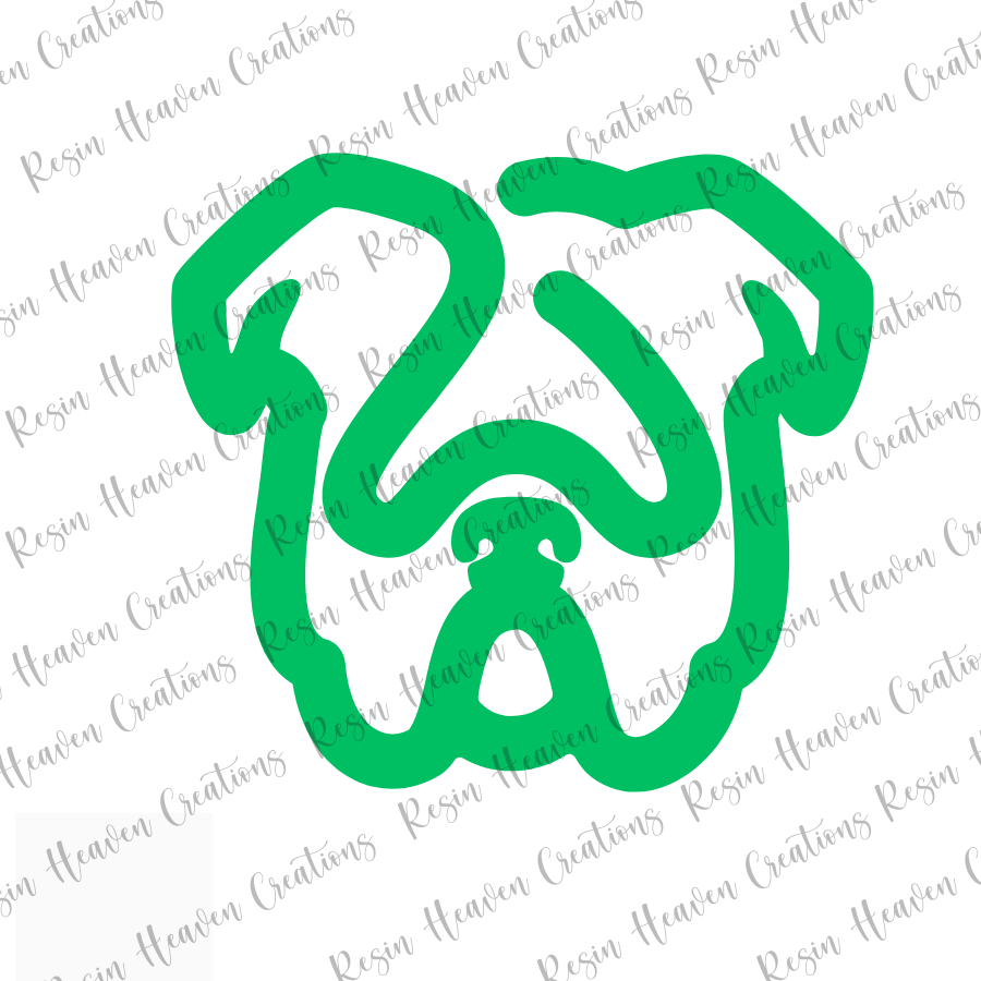 ENGLISH BULLDOG Paperclip (Clear)