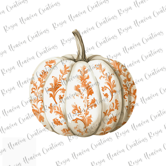 Fall Pumpkin 1  (DECAL SET)