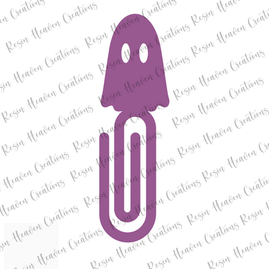 GHOST JUMBO Paperclip (Clear)