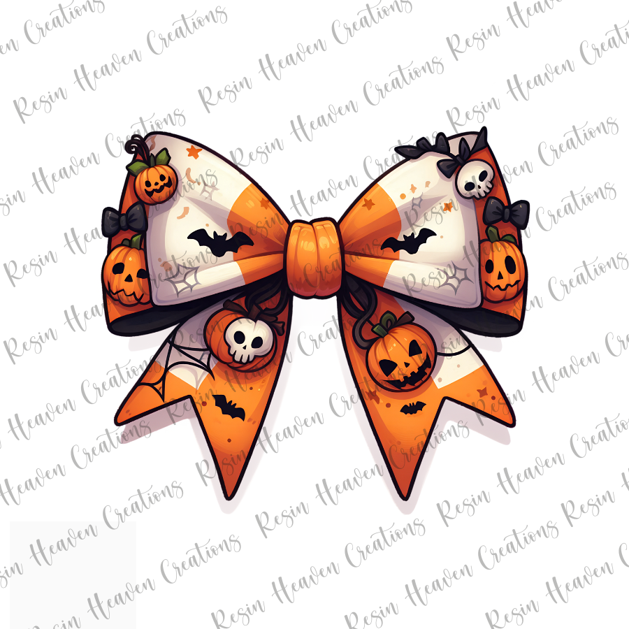 Halloween Bow 1  (DECAL SET)