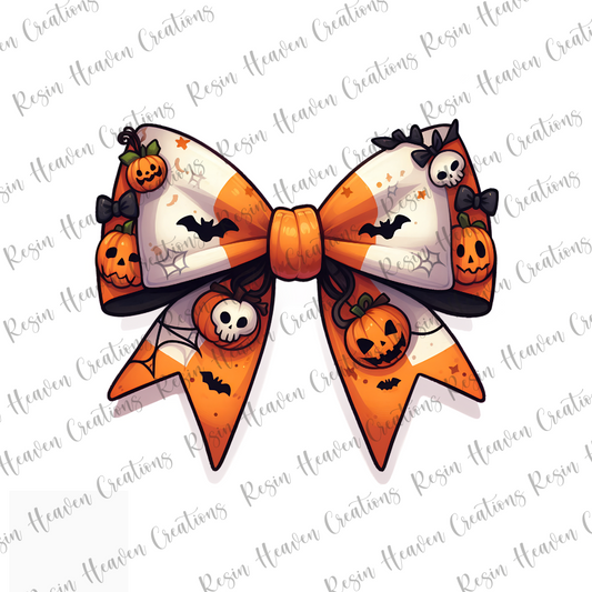 Halloween Bow 1  (DECAL SET)