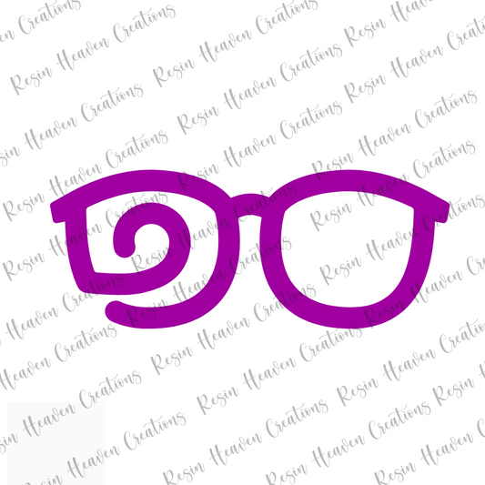 Glasses Paperclip (Clear)