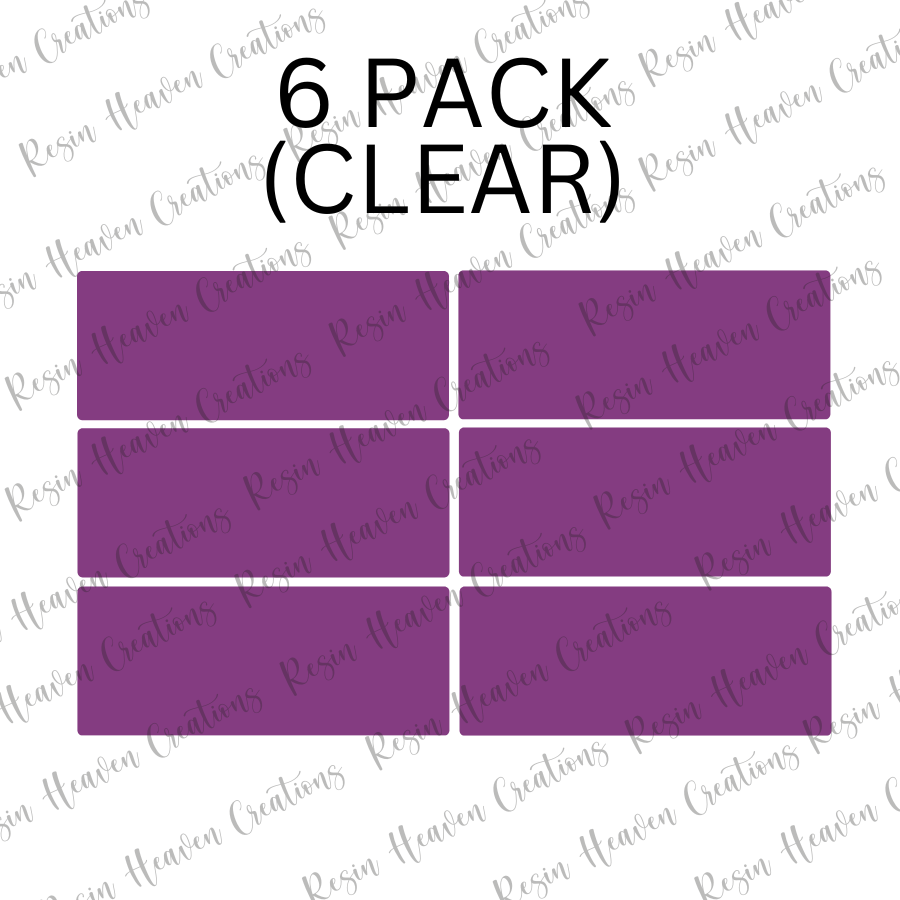 Post It Note Holder Risers PACK OF 6 (CLEAR ACRYLIC)