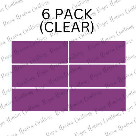 Post It Note Holder Risers PACK OF 6 (CLEAR ACRYLIC)