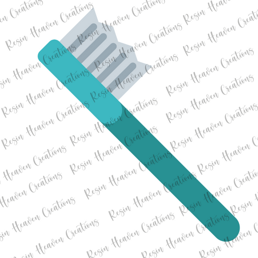 Toothbrush (keychain or badge reel)