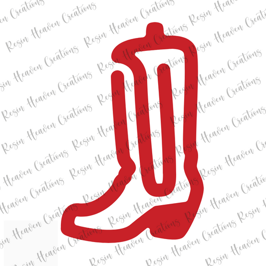Boot Jumbo Paperclip (Clear)