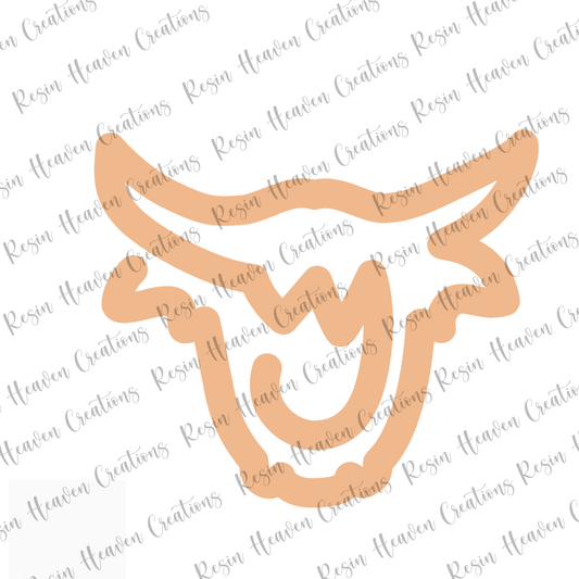 Highland Cow Paperclip (Clear)