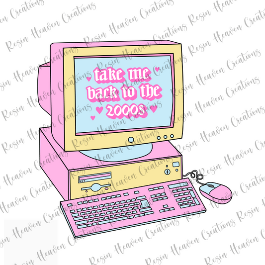 Take me back to 2000s (DECAL SET)