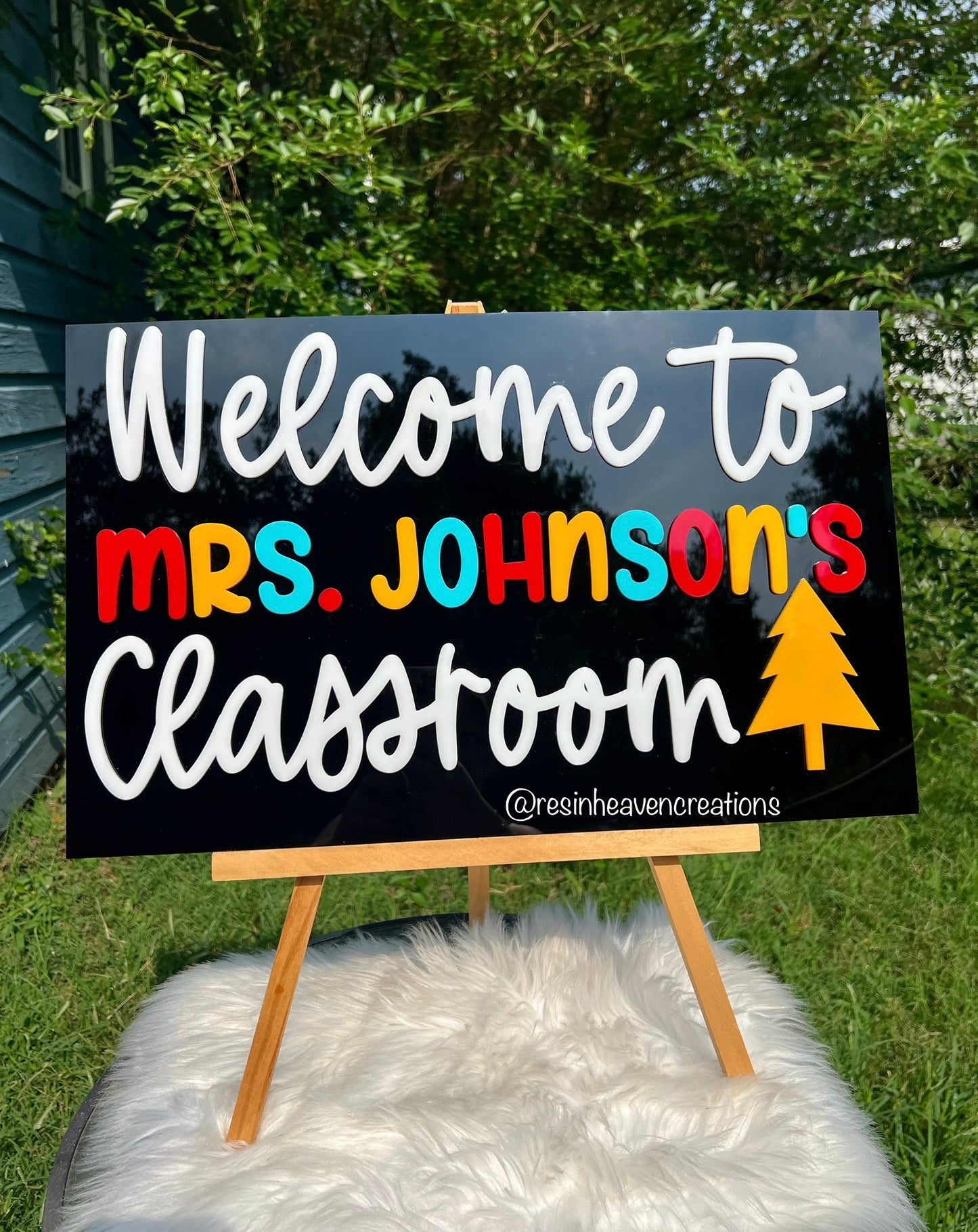 CUSTOM Doorframe Sign (Teachers, coaches, professions and more)