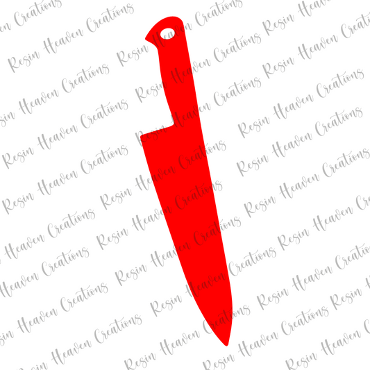 KNIFE BOOKMARK ACRYLIC BLANK