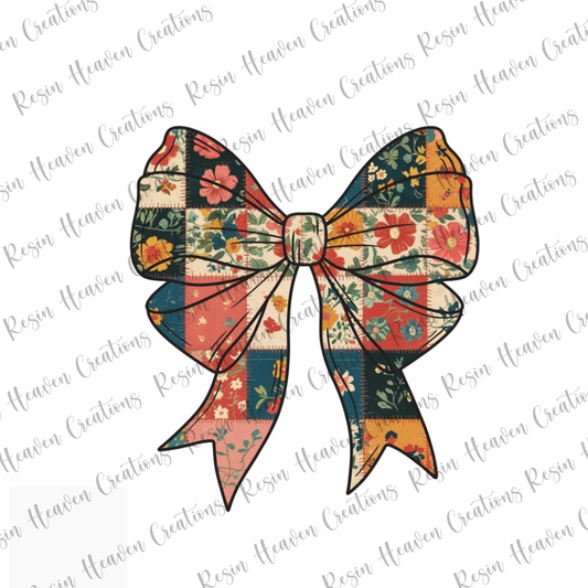 Fall Vibes Bow 2 (DECAL SET)