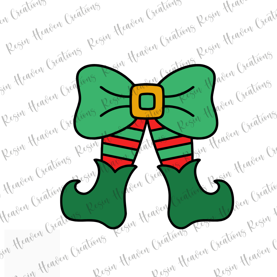 Elf Shoes Bow (DECAL SET)