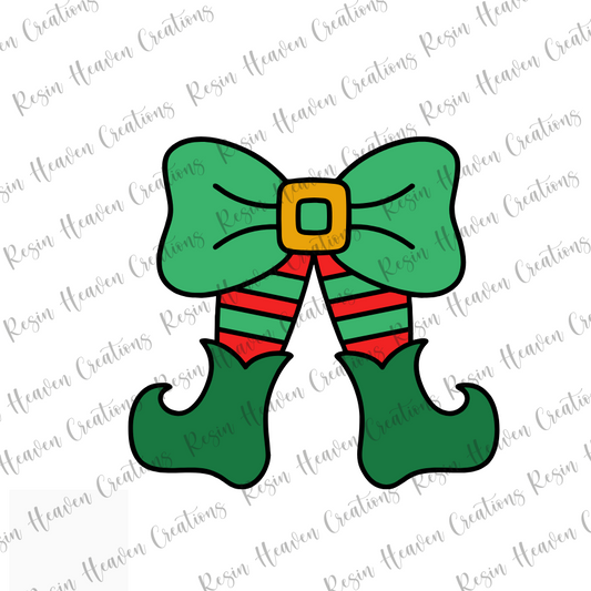 Elf Shoes Bow (DECAL SET)