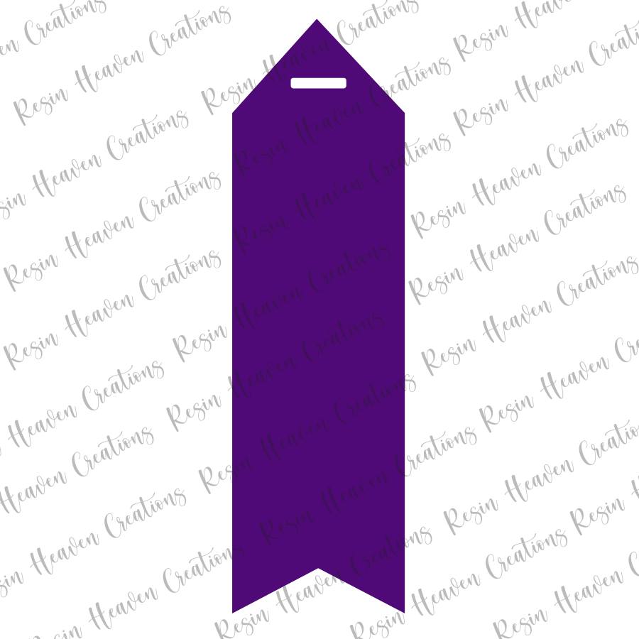 RIBBON BOOKMARK ACRYLIC BLANK