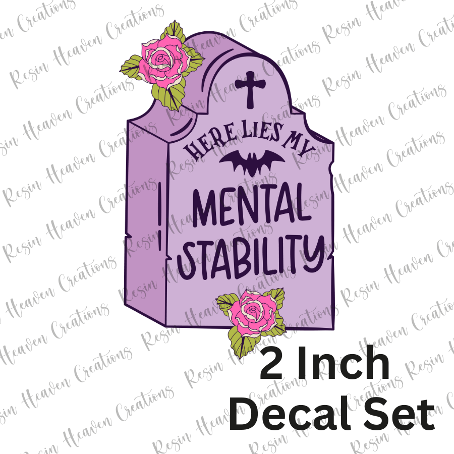 Mental Stability (Decal Set)