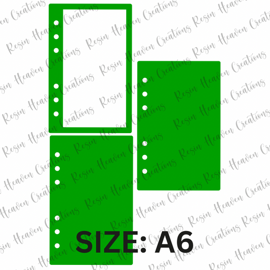 Size A6 Journal Shaker Set