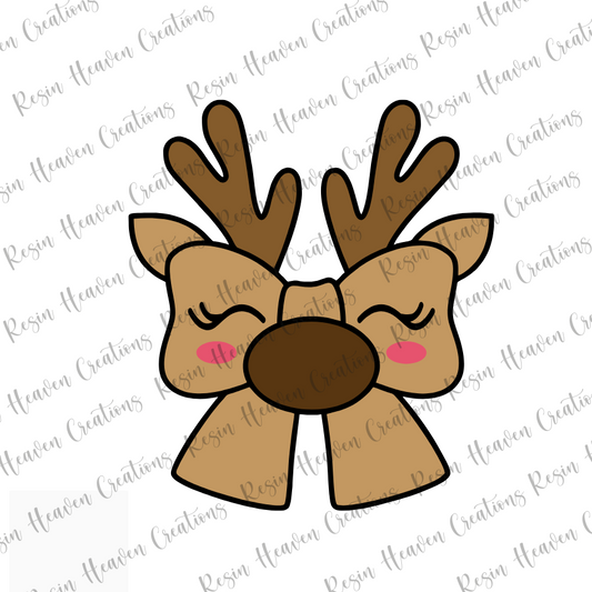Reindeer Bow (DECAL SET)