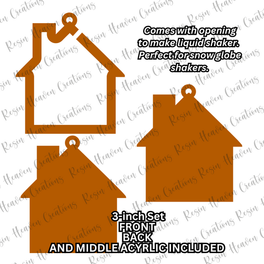 HOUSE Ornament Shaker (3 inch)