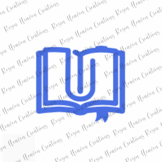 Book JUMBO Paperclip (Clear)