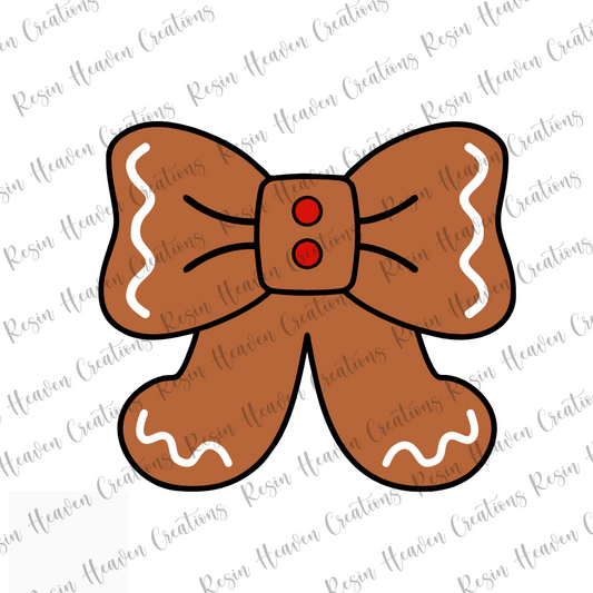Gingerbread Bow (DECAL SET)