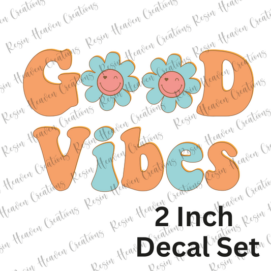 Good Vibes Boho (Decal Set)