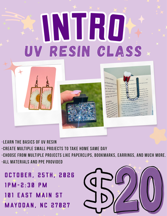 Intro UV Resin Class