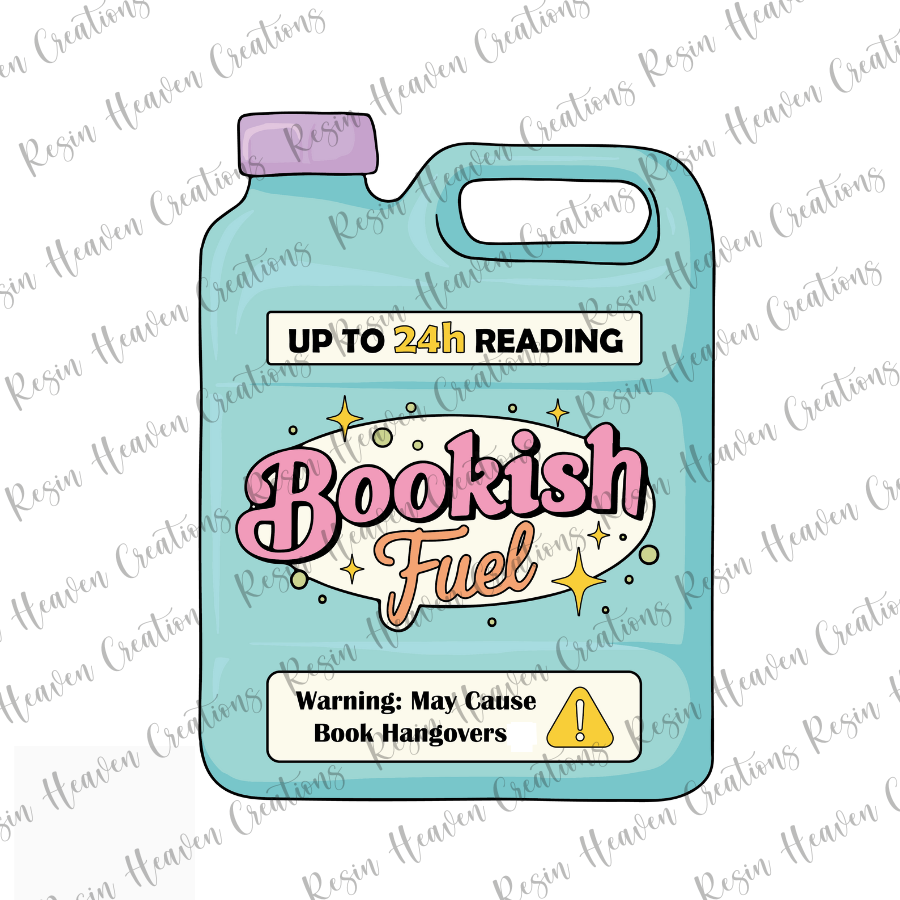 BOOKISH FUEL (Decal Set)