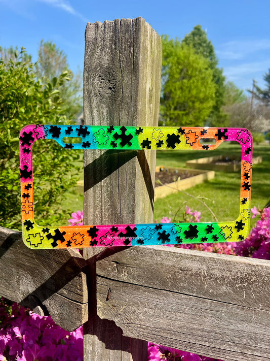 Custom LICENSE PLATE HOLDER (made to order)