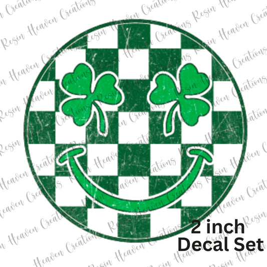 Clover smiley  (Decal Set)