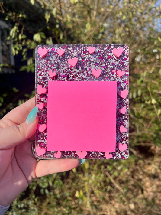 Heart Post It Note Holder